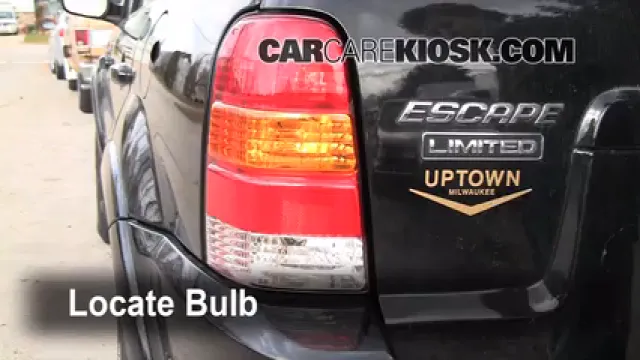 2004 Ford Escape Limited 3.0L V6 Lights Reverse Light (replace bulb)